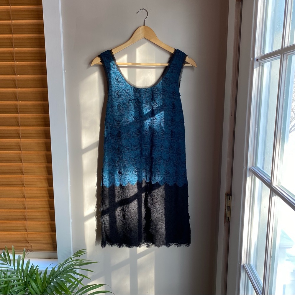 Broadway & Broome Lace Flapper Mini Dress